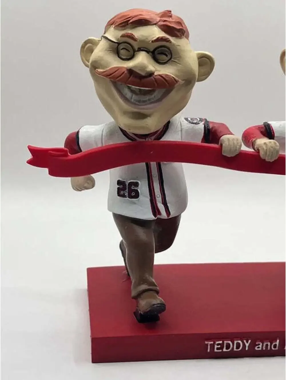 Washington Nationals President Race Teddy & Abe Bobblehead